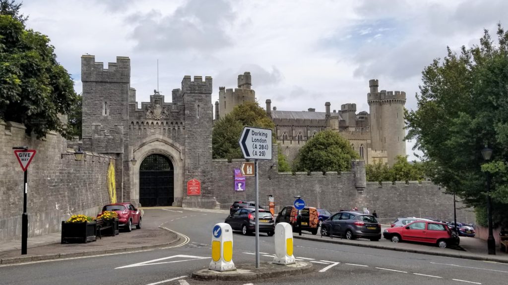 Arundel Castle in West Sussex, England