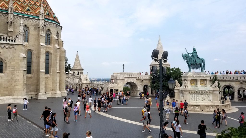 Saint Matthias Church Square in Budapest