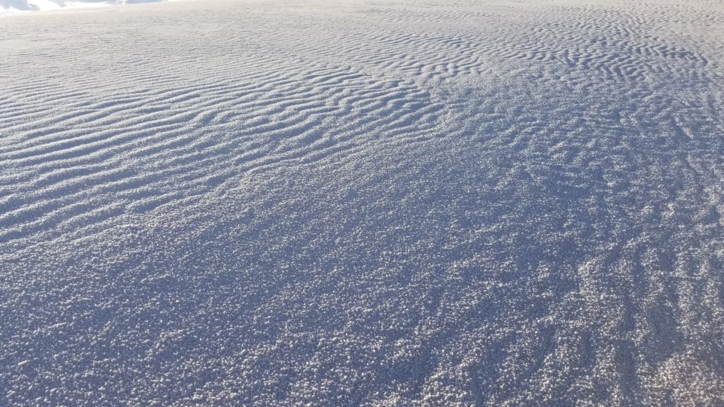 Ripples in the sand