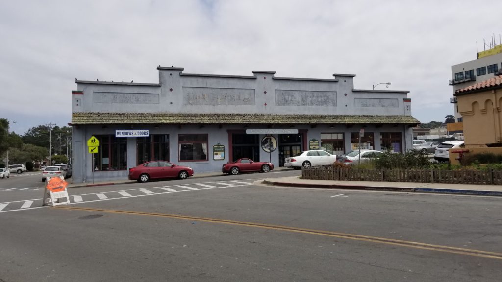 Station front.