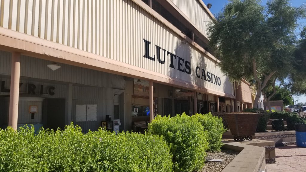 Lutes Casino front. 