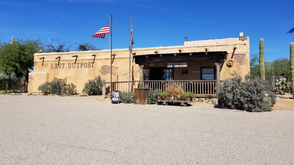 Gift shop front.