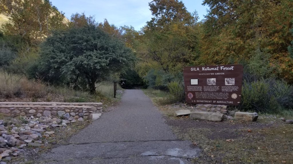 Gila National Forest Sign