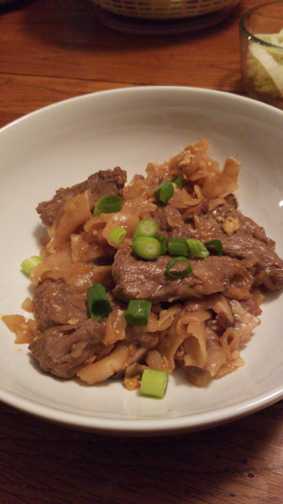 Thai Noodles with Beef