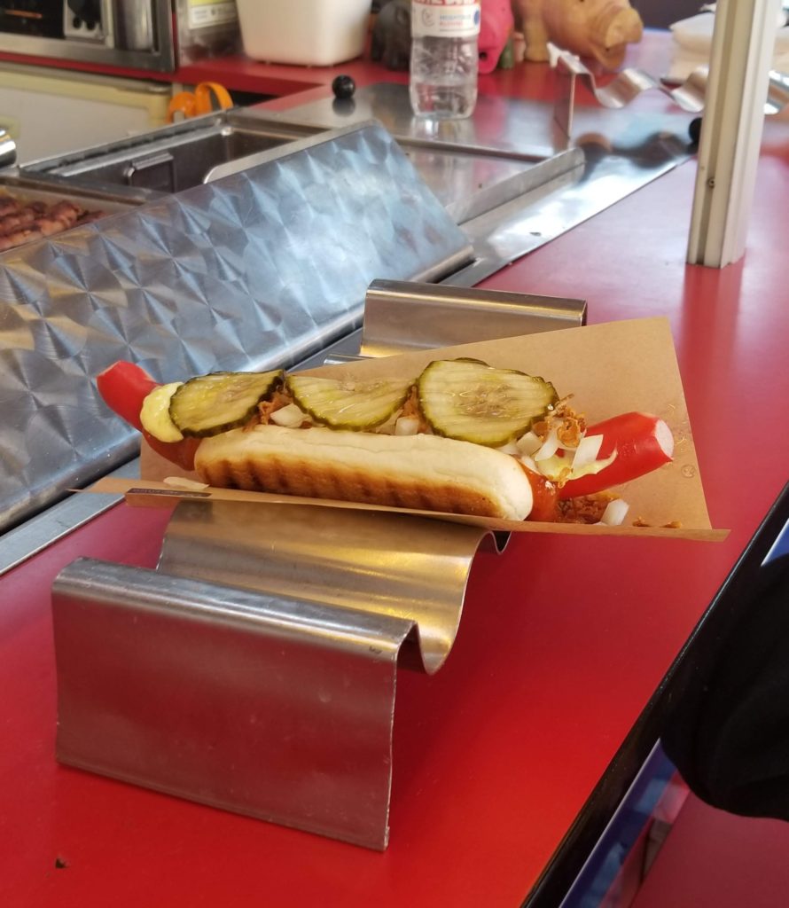 Danish hotdog