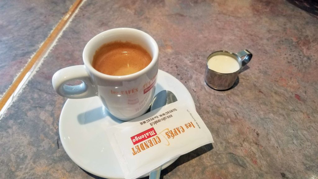 Espresso with cream