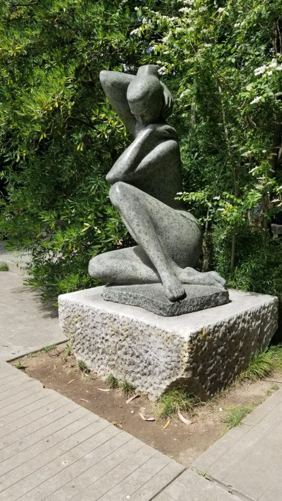 Statue in a park