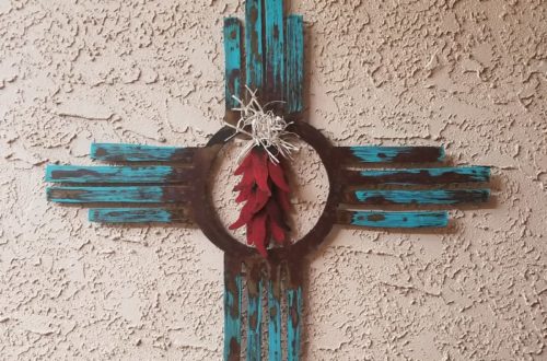 New Mexico Cross Symbol